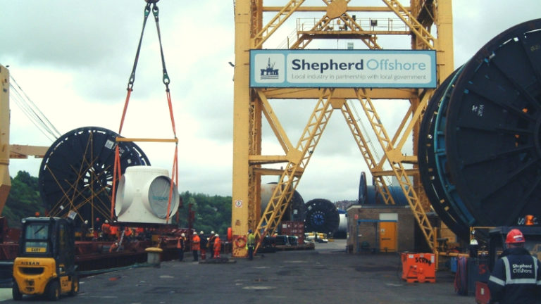 Loading Siemens 2.3 MW Wind Turbine Generators