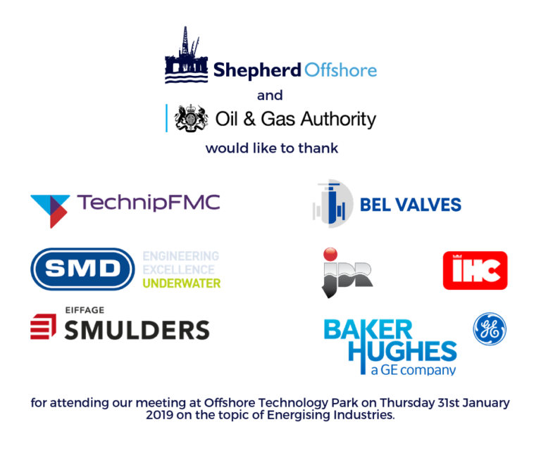 Shepherd Offshore hosts Oil & Gas Authority meeting