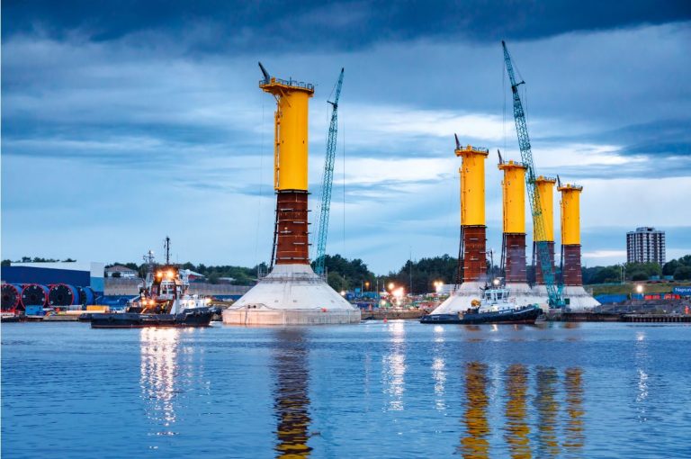 BAM NUTTAL EDF BLYTH WIND TURBINE GRAVITY BASES
