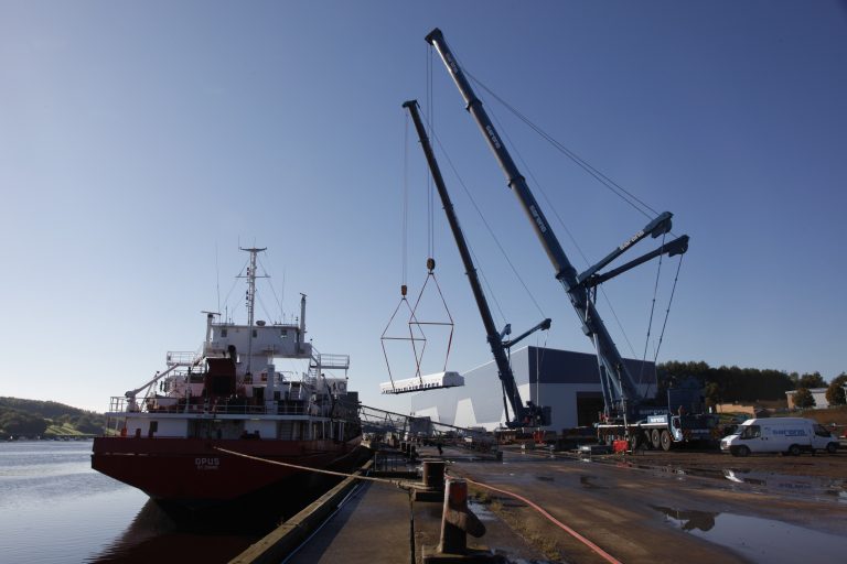 CLIPPER WIND TURBINE FACILITY DEMOBILISATION OF EQUIPMENT
