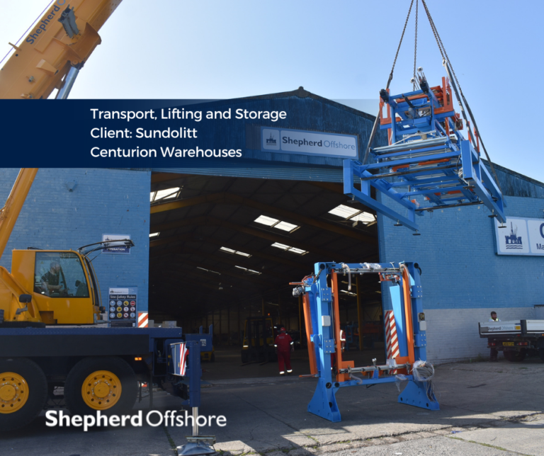 Factory Moved Safely And Efficiently From Clients Facility To Shepherd Offshore