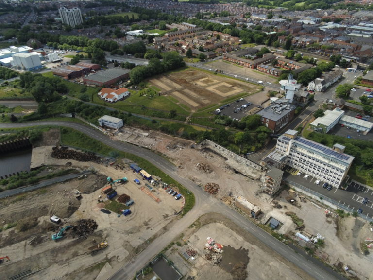 Decommissioning of Swans Energy Park Office Block