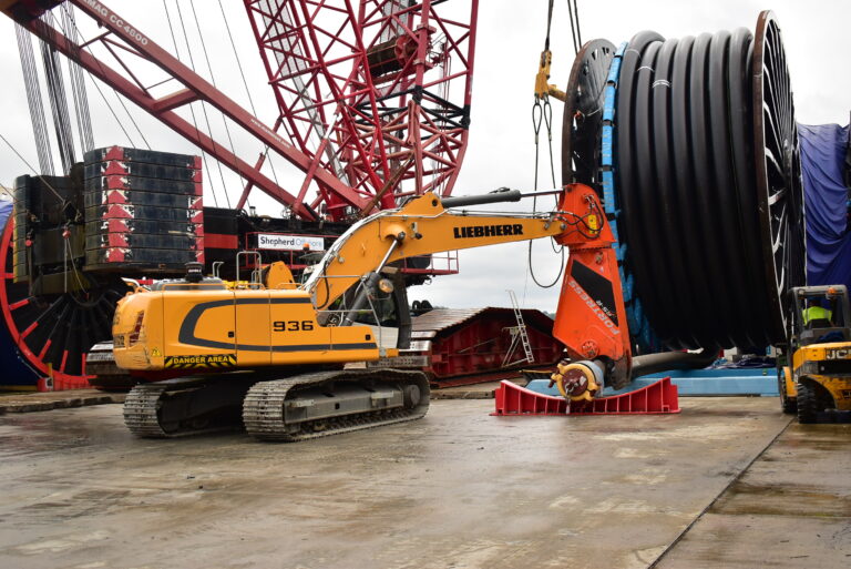 Large Decommissioning Flowline at Neptune Energy Park